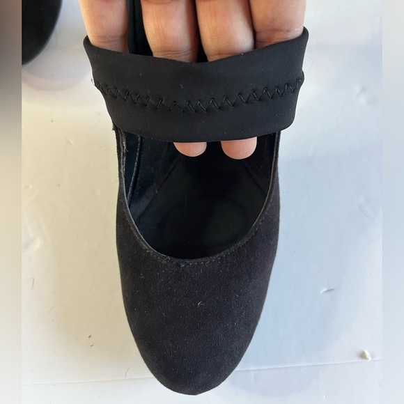 Naturalizer Women’s Black Suede Mary Jane Heels | Style: Jana | Size 8.5M - Picture 3 of 12
